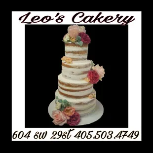 Wedding Naked Cake