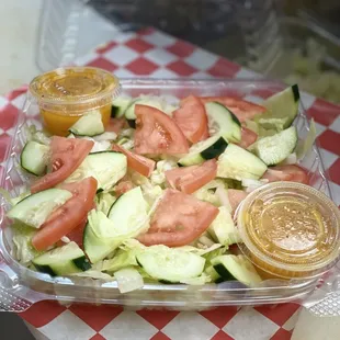 Chicken dinner salad