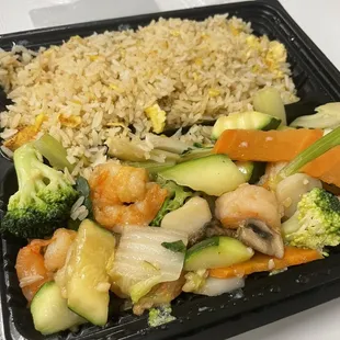 Prawns with Mixed Vegetables