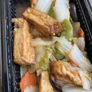 Braised tofu
