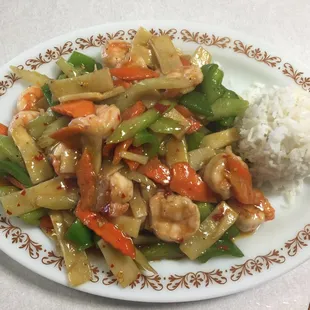 Szechuan shrimp( spicy )