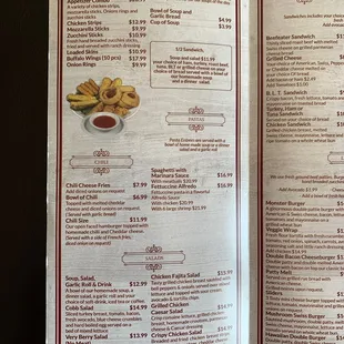 Current menu - 4/2023