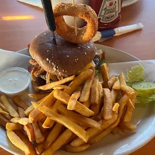 Bbq Onion Burger