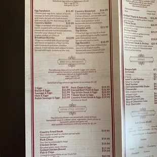 Current menu - 4/2023