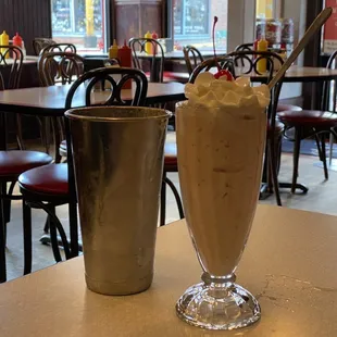 Strawberry milkshake