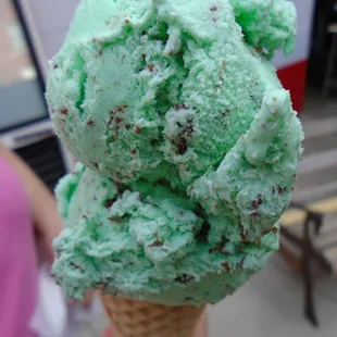 Peppermint Bon Bon, close-up.