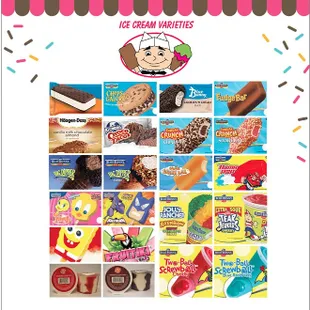 We don't charge more for premium ice cream like our competitors do.