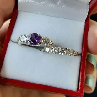 Leo did a beautiful job cleaning my wedding band and engagement ring. They're ready for our wedding this week! Thank you Leo.