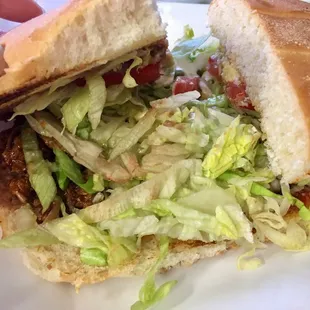 Torta with pork