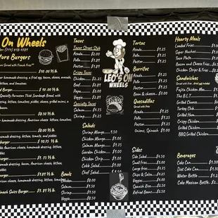 Menu 3/11/22