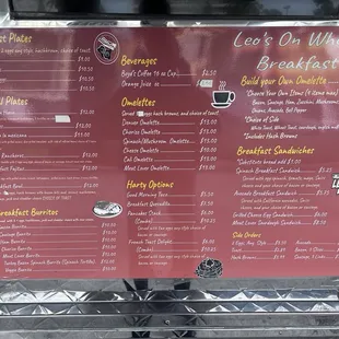 Menu (November 2024)