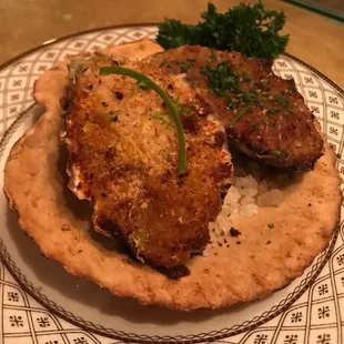 Uni Butter Baked Oysters