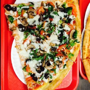 Veggie slices made to order!