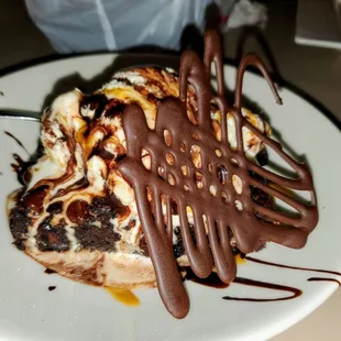 Salted Caramel brownie sundae