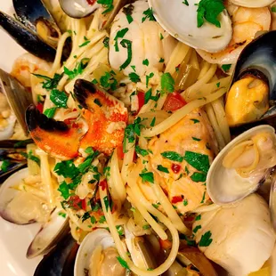 Seafood Linguine