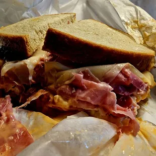 Corned beef on rye