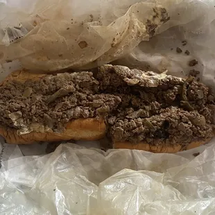 Mushroom Cheesesteak