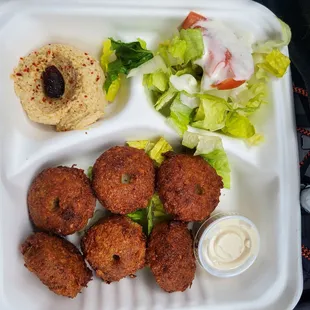 Falafel plate