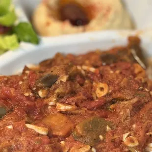 Roasted Eggplant Plate