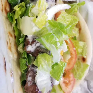 Beef Lule Kebab Plate