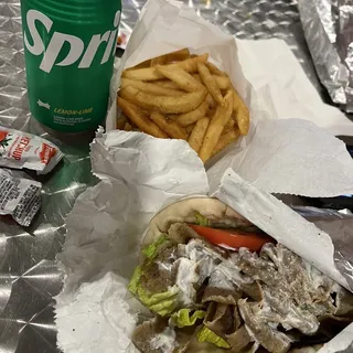 Gyro Value Meal