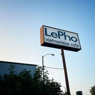 This is the sign to look out for! The business is neatly tucked away off Bolsa Ave. and the driveway in is right next to this sign.