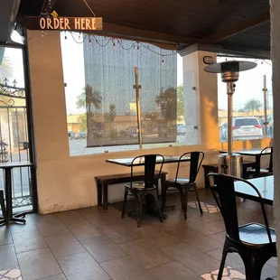 This is the view from when you step through the front entrance.