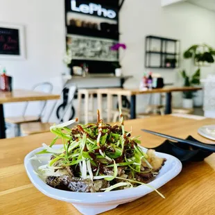 Beef Tendon; grass fed beef. The best in Orange County!