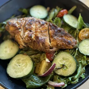 House Salad with chicken