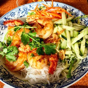 Shrimp vermicelli