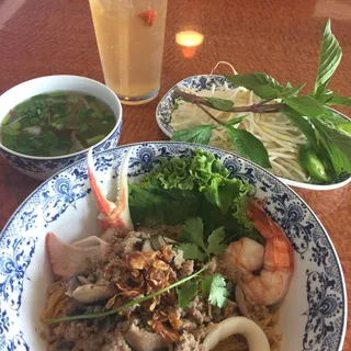 Salted Plum Soda with Fresh Lemon Juice