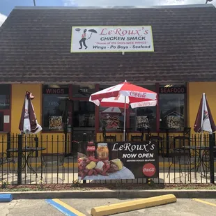 Le Roux&apos;s Chicken Shack 7118 Downman Rd ,New Orleans . For take out call 5042410400. For free delivery use UberEats Black Business portal.