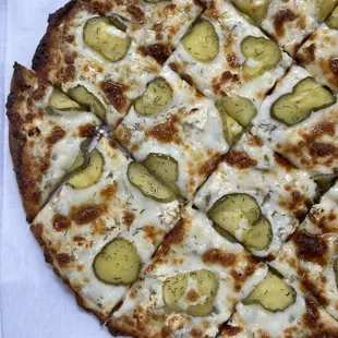 Pickle pizza