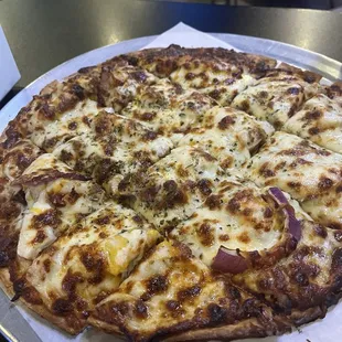 Bbq pizza