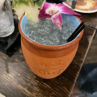 Mezcal Drink was good. The Young George Washington was way better.