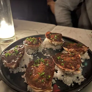 Baked oysters, so good