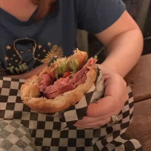 Bologna sandwich is delicious!