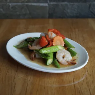 Asparagus Prawns
