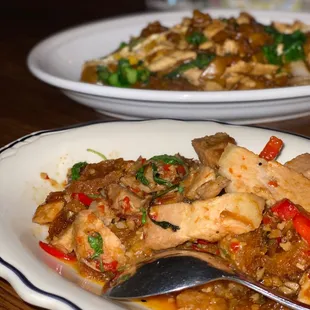 Pad Kra Prow Moo Krob