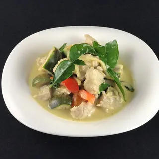 Green Curry Fish Cake