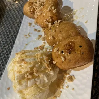 Fried Banana with Ice Cream