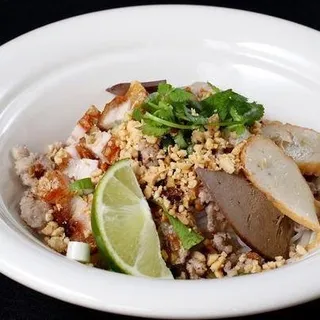 Pork Tom Yum Noodle Soup