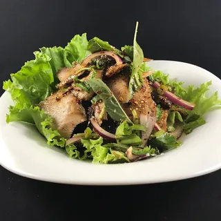 Grilled Pork Shoulder Salad