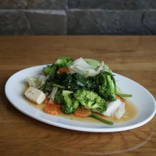 Stir-Fried Mixed Vegetable and Tofu