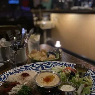 Kafta dinner plate