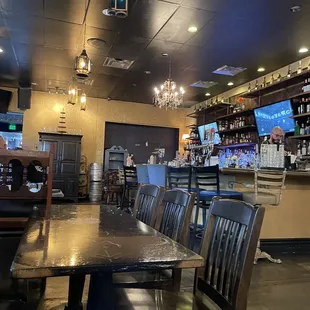 View from table