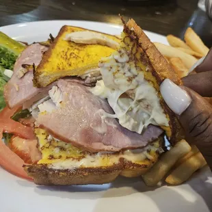 Inside of sandwich