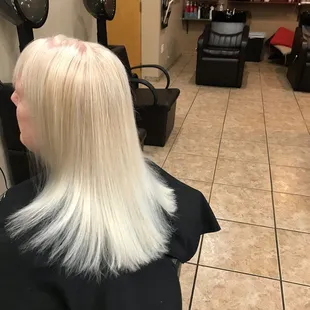 Hair by Karen I specialize in color my contact number is 203-273-5244 thank you so