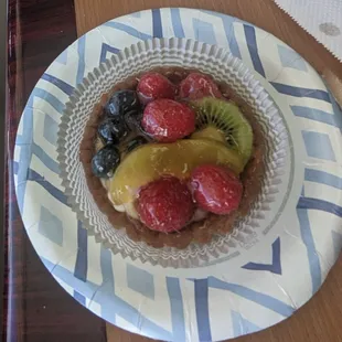 Fresh fruit tart