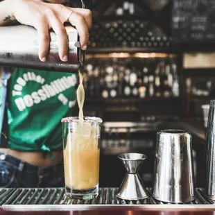 Signature cocktails...